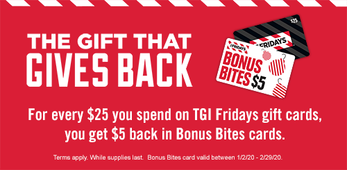 Tgi Fridays Gift Card Bulk Gift Card Online Svmcards